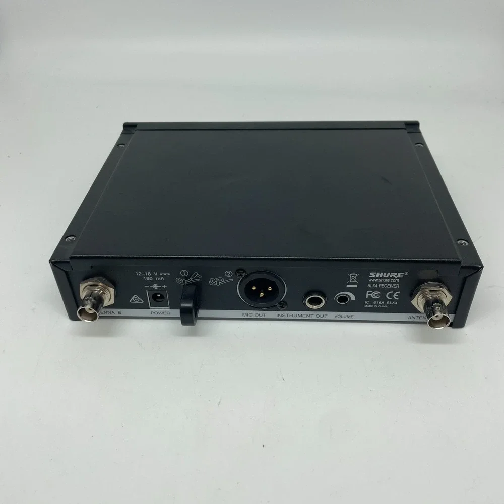 Shure SLX4H19 542-572 MHz Diversity Receiver | No Power Cord (UNIT ONLY)‎